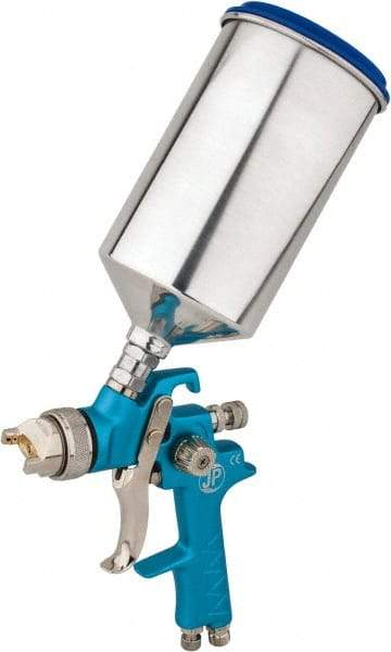 Value Collection - Gravity Feed High Volume/Low Pressure Paint Spray Gun - 32 oz Capacity, 15 to 28 psi, 7.4 to 11.5 CFM - Exact Tool & Supply
