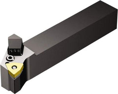 Sandvik Coromant - PWLN, Right Hand Cut, -5° Lead Angle, 25mm Shank Height x 25mm Shank Width, Negative Rake Indexable Turning Toolholder - 150mm OAL, WNMG 08 04 08 Insert Compatibility, Series T-Max P - Exact Tool & Supply