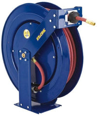 CoxReels - 100' Spring Retractable Hose Reel - 5,000 psi, Hose Included - Exact Tool & Supply