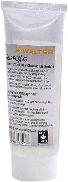 WALTER Surface Technologies - 3.4 Ounce, TIG Welder Electrolyte Solution - For Use with Surfox Mini - Exact Tool & Supply