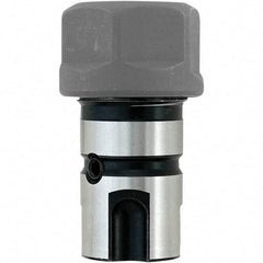 Techniks - 1.27" ER25 Modular Connection Rigid Tapping Adapter - 5/16 to 11/16" Tap Capacity, 3.39" Projection, Quick Change - Exact Tool & Supply