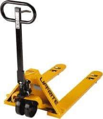 Lift-Rite - 5,000 Lb Capacity, 6-3/4" Lift Industrial Pallet Truck - 2" Min Lift Height, 48" Fork Length x 6" Fork Width, 27" Overall Width - Exact Tool & Supply