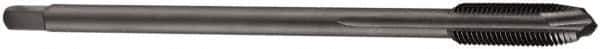 DORMER - M28x1.50 Metric Fine, 4 Flute, Oxide Finish, Cobalt Spiral Point Tap - Plug Chamfer, Right Hand Thread, 140mm OAL, 28mm Thread Length, 20mm Shank Diam, 6H Class of Fit, Series EP11 - Exact Tool & Supply