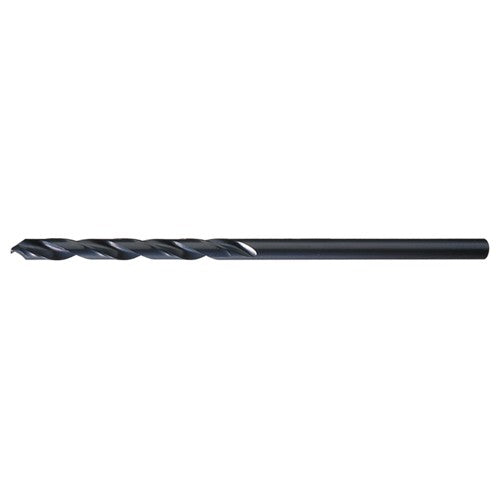 21/64 RHS / RHC HSS 135 Degree Split Point 6″ Aircraft Extension Drill - Steam Oxide - Exact Tool & Supply