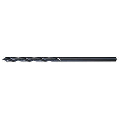 21/64 RHS / RHC HSS 135 Degree Split Point 6″ Aircraft Extension Drill - Steam Oxide - Exact Tool & Supply