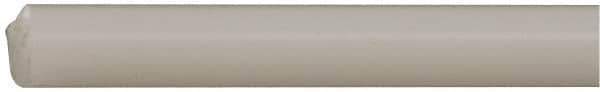 Seelye - 1/8 Inch Diameter, Natural ABS Plastic Welder Rod - 160 Ft. per Pound, 48 Inch Long - Exact Tool & Supply