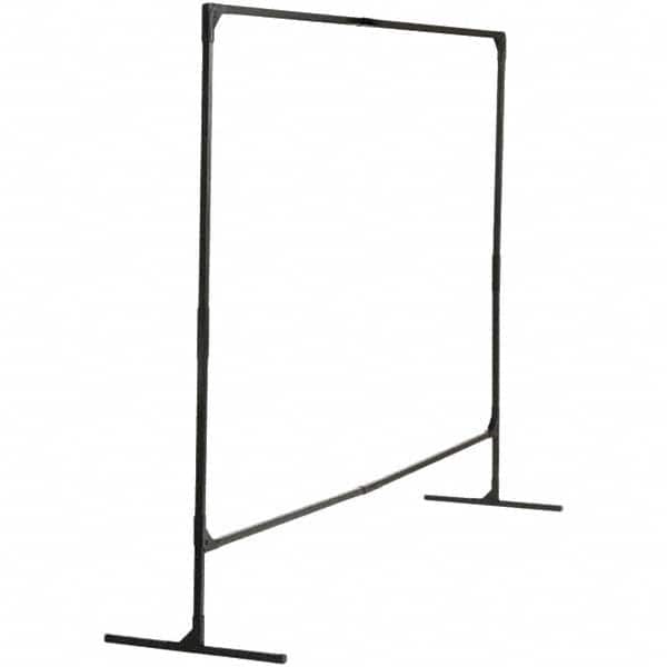 Wilson Industries - 6' High x 6' Wide, Welding Screen Square Tube Framing - Exact Tool & Supply