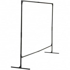 Wilson Industries - 6' High x 6' Wide, Welding Screen Square Tube Framing - Exact Tool & Supply