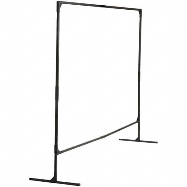 Wilson Industries - 6' High x 8' Wide, Welding Screen Square Tube Framing - Exact Tool & Supply