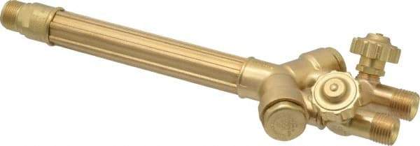 Victor - 8-1/2 Inch Long, 100 Series Medium Duty, Standard Valves Torch Handle - Exact Tool & Supply
