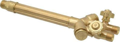 Victor - 8-1/2 Inch Long, 100 Series Medium Duty, Standard Valves Torch Handle - Exact Tool & Supply