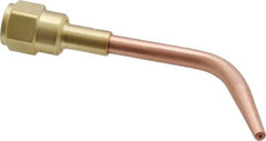 Victor - #0-W-1 Tip, Oxy-Acetylene, Welding Nozzle - For Use with Victor Torches - Exact Tool & Supply