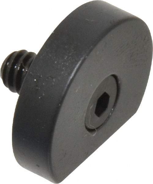Mitee-Bite - 1/8" Mild Steel Hex, 1/4-20 Stud Thread, Symmetrical Hex Clamp - 1/4" Hex Height, 800 Lb Holding Force, Mild Steel Stud, 15/32" Long Thread, 6.2 Ft/Lb Torque, 4 Clamps - Exact Tool & Supply