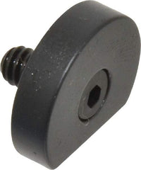 Mitee-Bite - 1/8" Mild Steel Hex, 1/4-20 Stud Thread, Symmetrical Hex Clamp - 1/4" Hex Height, 800 Lb Holding Force, Mild Steel Stud, 15/32" Long Thread, 6.2 Ft/Lb Torque, 4 Clamps - Exact Tool & Supply