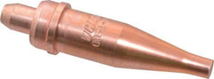 Victor - 1/8 to 1/4 Inch Cutting Torch Tip - Tip Number 00-1-101, For Use with Victor Torches - Exact Tool & Supply