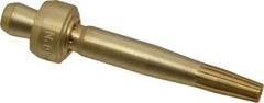 Victor - 2-1/2 to 3 Inch Cutting Torch Tip - Tip Number 4-GPN, For Use with Victor Torches - Exact Tool & Supply