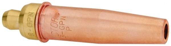 Victor - 5 to 6 Inch Cutting Torch Tip - Tip Number 6-GPN, For Use with Victor Torches - Exact Tool & Supply