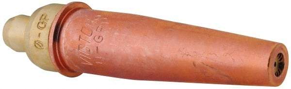 Victor - 1/4 to 1/2 Inch Cutting Torch Tip - Tip Number 0-GPP, For Use with Victor Torches - Exact Tool & Supply