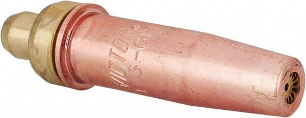 Victor - 1/2 to 3/4 Inch Cutting Torch Tip - Tip Number 1-3-GPP, For Use with Victor Torches - Exact Tool & Supply