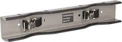 Vestil - 23-3/4" Long x 2-3/8" Wide x 4-1/8" High, Gas Cylinder Wall Bracket - Holds 2 Cylnders, Fits 4, 5, 6, 7, 8, 9, 10, 11, 12" Diameter Cylinders - Exact Tool & Supply