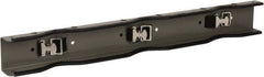 Vestil - 36" Long x 2-3/8" Wide x 4-1/8" High, Gas Cylinder Wall Bracket - Holds 3 Cylnders, Fits 4, 5, 6, 7, 8, 9, 10, 11, 12" Diameter Cylinders - Exact Tool & Supply