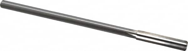 Made in USA - 0.3725" High Speed Steel 6 Flute Chucking Reamer - Exact Tool & Supply