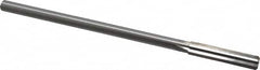 Made in USA - 0.3725" High Speed Steel 6 Flute Chucking Reamer - Exact Tool & Supply