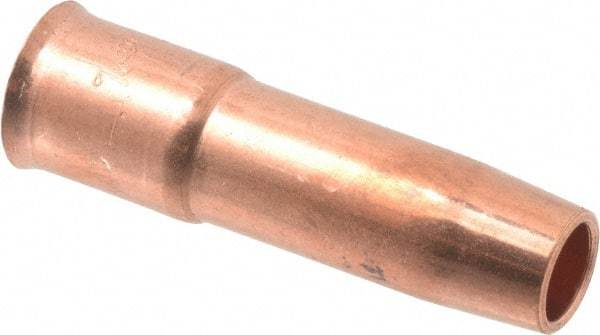 Victor - MIG Nozzle Short Stop Welder Nozzle/Tip/Insulator - 1/2" Wire Outside Diam - Exact Tool & Supply