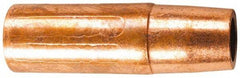 Victor - MIG Nozzle Heavy Duty Self Insulated Welder Nozzle/Tip/Insulator - 3/4" Wire Outside Diam - Exact Tool & Supply