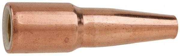Victor - MIG Nozzle Tapered Self Insulated Welder Nozzle/Tip/Insulator - 3/8" Wire Outside Diam - Exact Tool & Supply