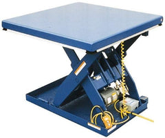 Vestil - 4,000 Lb Capacity Scissor Lift Table - 7" Lift Height, 60" Platform Length x 30" Platform Width - Exact Tool & Supply
