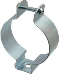 Cooper B-Line - Steel Rigid/EMT Conduit Hanger with Bolt - 2-1/2" EMT, 2-1/2" Rigid, 5/16" Rod, Zinc Plated Finish - Exact Tool & Supply
