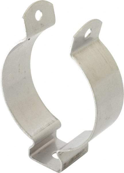 Cooper B-Line - Stainless Steel Rigid/EMT Conduit Hanger with Bolt - 2-1/2" EMT, 2-1/2" Rigid, 5/16" Rod - Exact Tool & Supply
