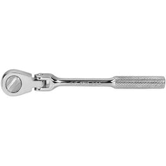 SK - Pear Head - Chrome Finish, 10.3" OAL, 60 Gear Teeth - Exact Tool & Supply