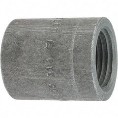 Made in USA - Size 3/8", Class 3,000, Forged Carbon Steel Black Pipe End Cap - 3,000 psi, Threaded End Connection - Exact Tool & Supply