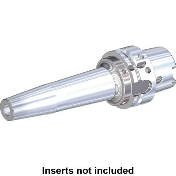 Kennametal - 20mm Hole Diam, HSK63A Taper Shank Shrink Fit Tool Holder & Adapter - 160mm Projection, 33mm Nose Diam, 41mm Clamping Depth, 25,000 RPM, Through Coolant - Exact Tool & Supply