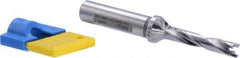Iscar - 0.315" to 0.331" Diam, 5xD, 1.57" Max Depth, 1/2" Shank Diam, 3.95" OAL, Replaceable-Tip Drill - FCP, ICK, ICK-2M, ICM, ICP, iCP-2M Insert, 62113923 Toolholder, Series SumoCham - Exact Tool & Supply