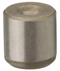 Vlier - 6-40 Thread, 0.1175" OD, 1/8" OAL, Ball Button & Detent - 0.061" ID, Stainless Steel - Exact Tool & Supply