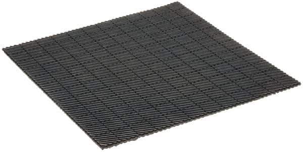 Barrymount - 24" Long x 24" Wide x 5/16" Thick, Neoprene, Machinery Leveling Pad & Mat - Exact Tool & Supply