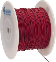 Alpha Wire - 22 AWG, 7 Strand, 305 m OAL, Tinned Copper Hook Up Wire - Red PVC Jacket, 0.062" Diam - Exact Tool & Supply