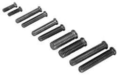 Bettermann - 1/4-20, Stainless Steel Threaded Flanged Studs - 1-3/4 Inch Overall Length - Exact Tool & Supply