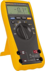 Fluke - 179 ESFP, CAT IV, CAT III, 1,000 VAC/VDC, Digital True RMS Auto Ranging Manual Ranging Multimeter - 50 mOhm, Measures Voltage, Capacitance, Current, Resistance - Exact Tool & Supply