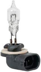 Value Collection - 12 Volt, Halogen Auxiliary Automotive Miniature Lamp - 49.92 Watt, Clear - Exact Tool & Supply