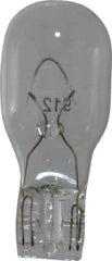 Value Collection - 12 Volt, High Mount Stop Automotive Miniature Lamp - 12.8 Watt, Clear - Exact Tool & Supply