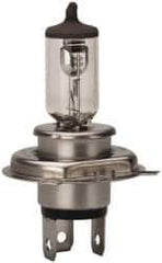 Value Collection - 12 Volt, Aerodynamic Headlight Bulb Automotive Miniature Lamp - 60/55 Watt, Clear - Exact Tool & Supply