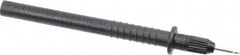 Pomona - Black Electrical Test Equipment Probe - Use with Digital Multimeters - Exact Tool & Supply