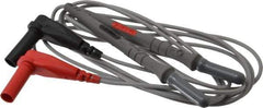 Pomona - Red/Black Electrical Test Equipment Probe - Use with Digital Multimeters - Exact Tool & Supply