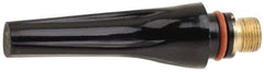 ESAB - Medium TIG Torch Cap with O-Ring - For Use with HW-17, 18, 26 - Exact Tool & Supply