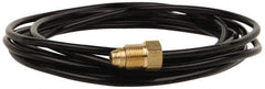 ESAB - 12-1/2 Ft. Long, TIG Torch Gas Hose - Exact Tool & Supply