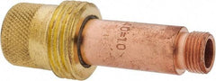 ESAB - 1mm Gas Lens TIG Torch Collet Body - Suitable for HW17, 18, 26, Industry Standard No. 45V24 - Exact Tool & Supply